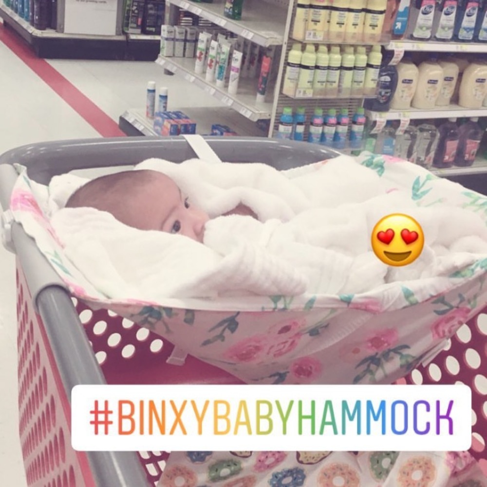 Binxy Baby Cart Hammock, like new.